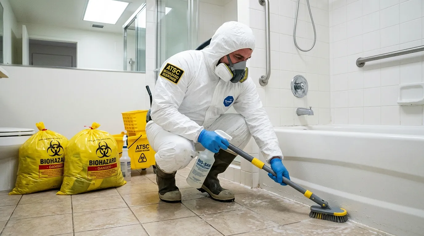 Decontamination equipment deployed for Blood Cleanup in White Settlement